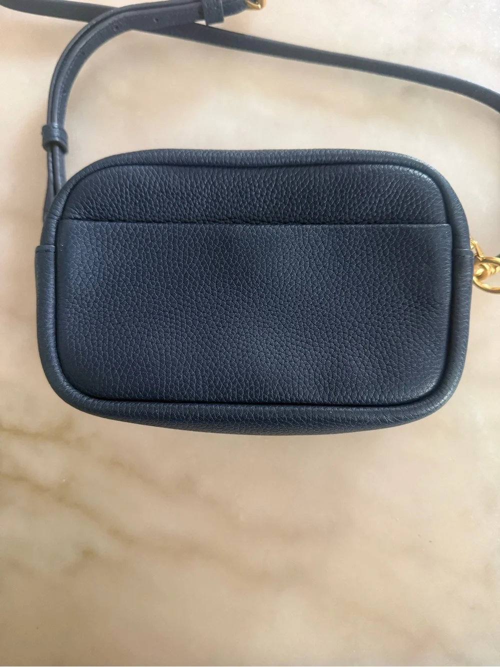 Tory Burch Navy PERRY BOMBÉ MINI BAG crossbody purse